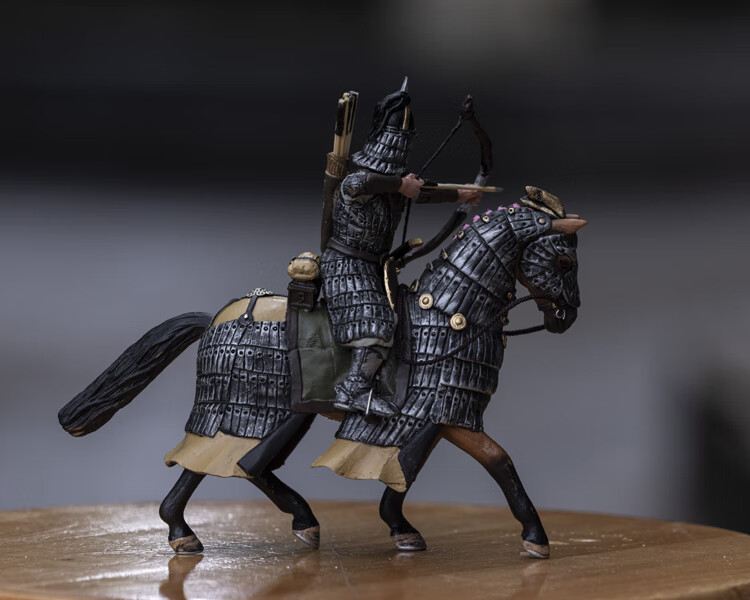 【官方精品】高档中国古代兵人手办模型1:183.