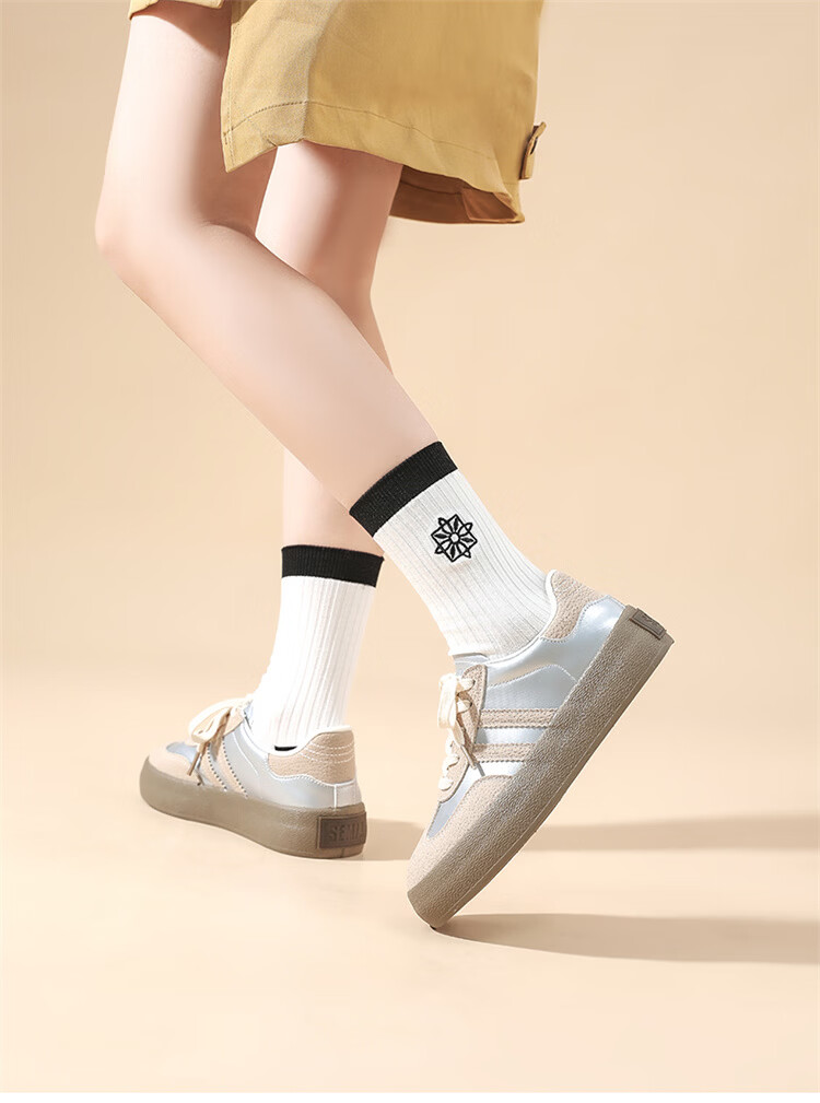 Semir De Xun Shoes, 2026 New Casual Shoes, Fashionable Classic Sneakers for Women, SFYM233655, Black, Size 35 9