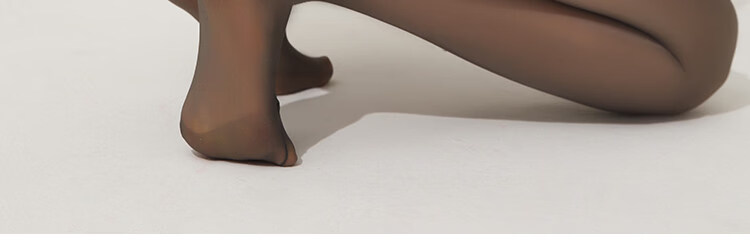 Avandy 2-Pack 5D Ultra-Thin Summer High-Waist Skin-Enhancing Sheer Tights Anti-Snag Pantyhose 16