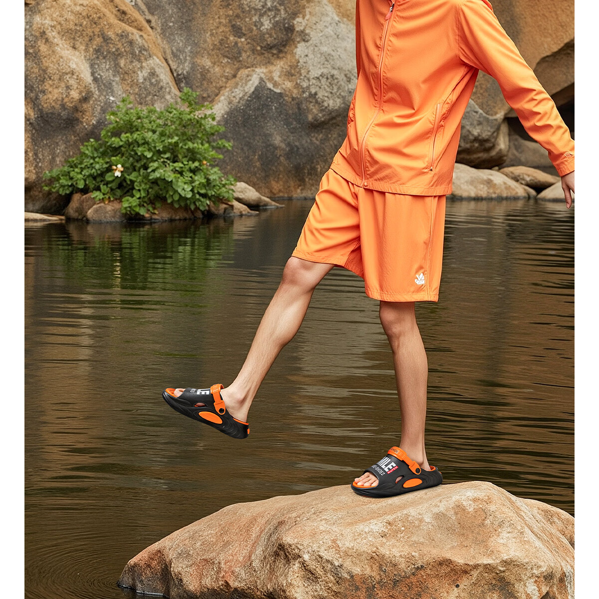 TZLDN Men's Driver Sandals Outdoor Non-Slip Odor-Resistant Beach Sports Slippers 2026 Summer New Model 5