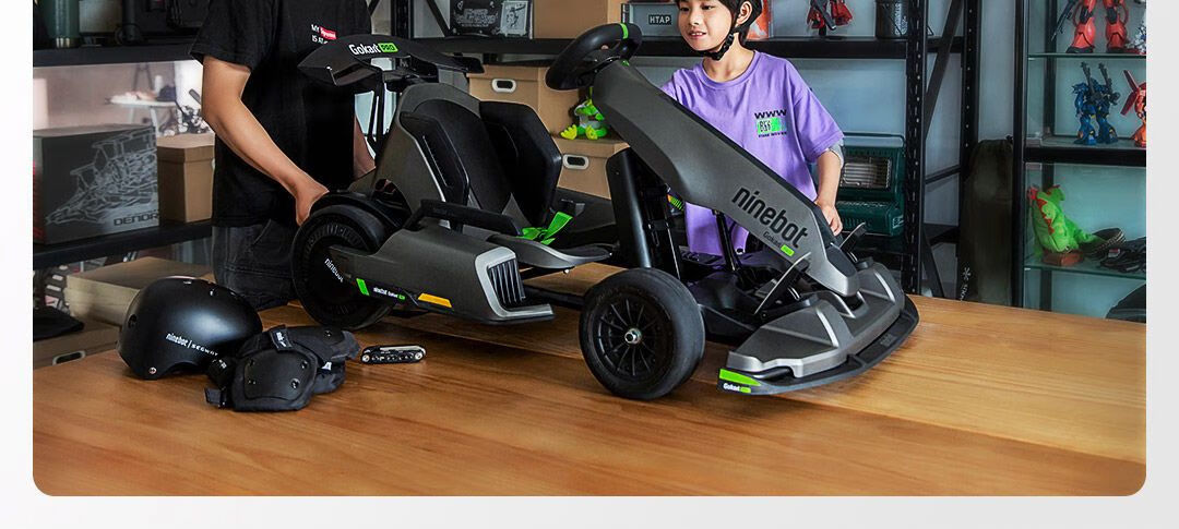 贝英杰ninebot九号卡丁车pro网红卡丁车成人广场漂移赛车儿童电动平衡