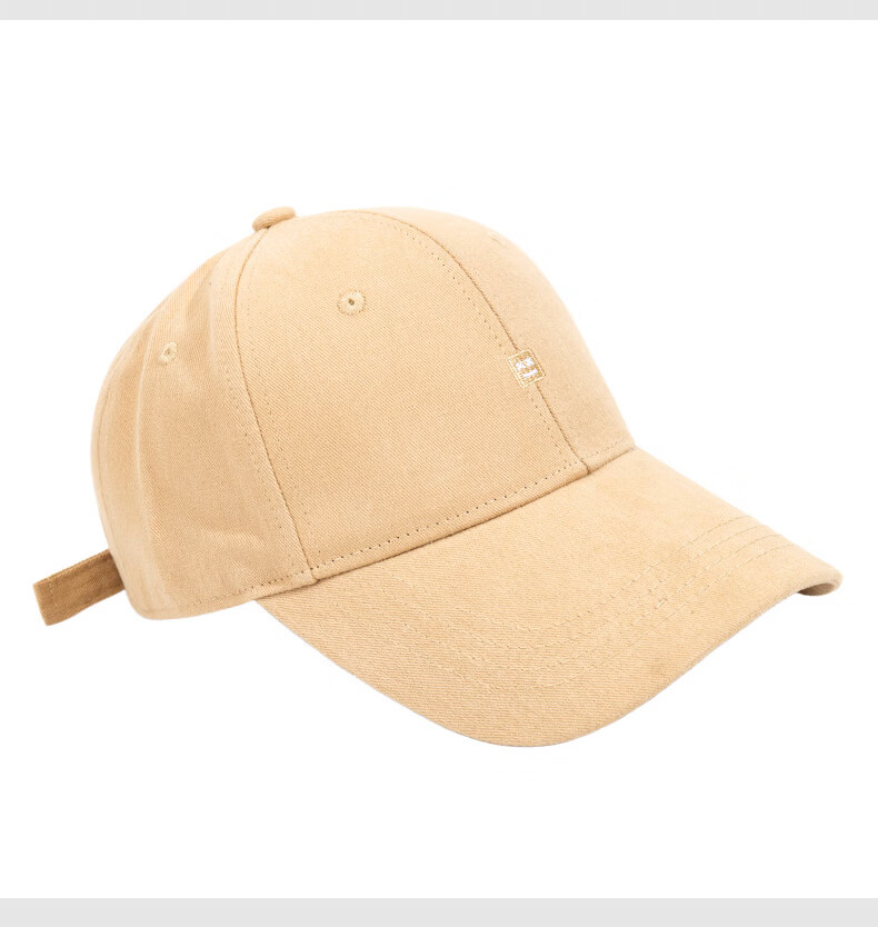 Unisex Embroidered Baseball Cap Spring Summer Slim Face Couple Style Oversized Navy Blue One Size 7