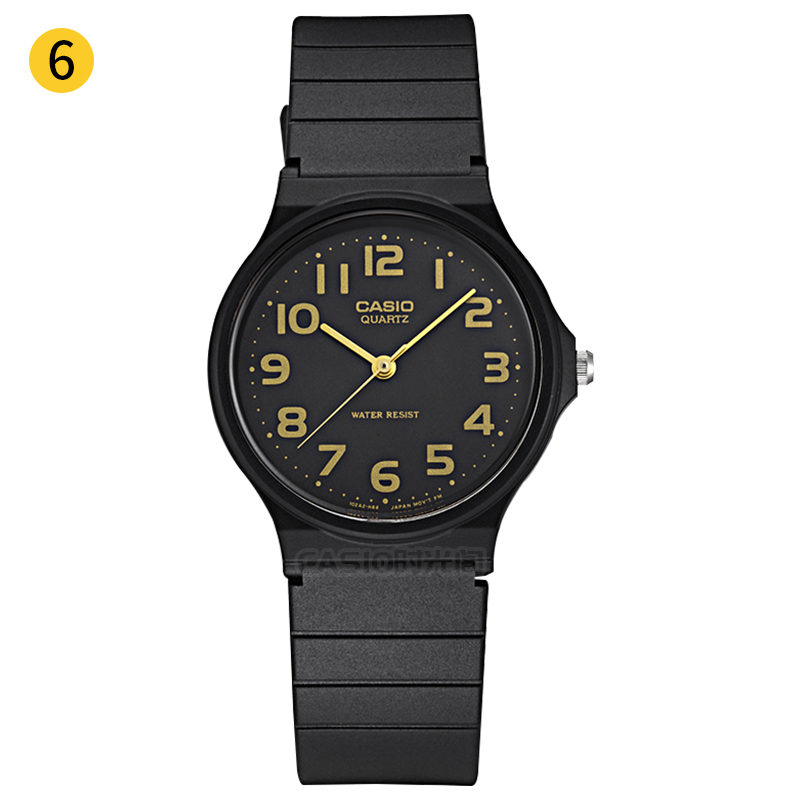 casio卡西欧 海外代购casio网红表手表女男表小黑表乔妹同款简约学生