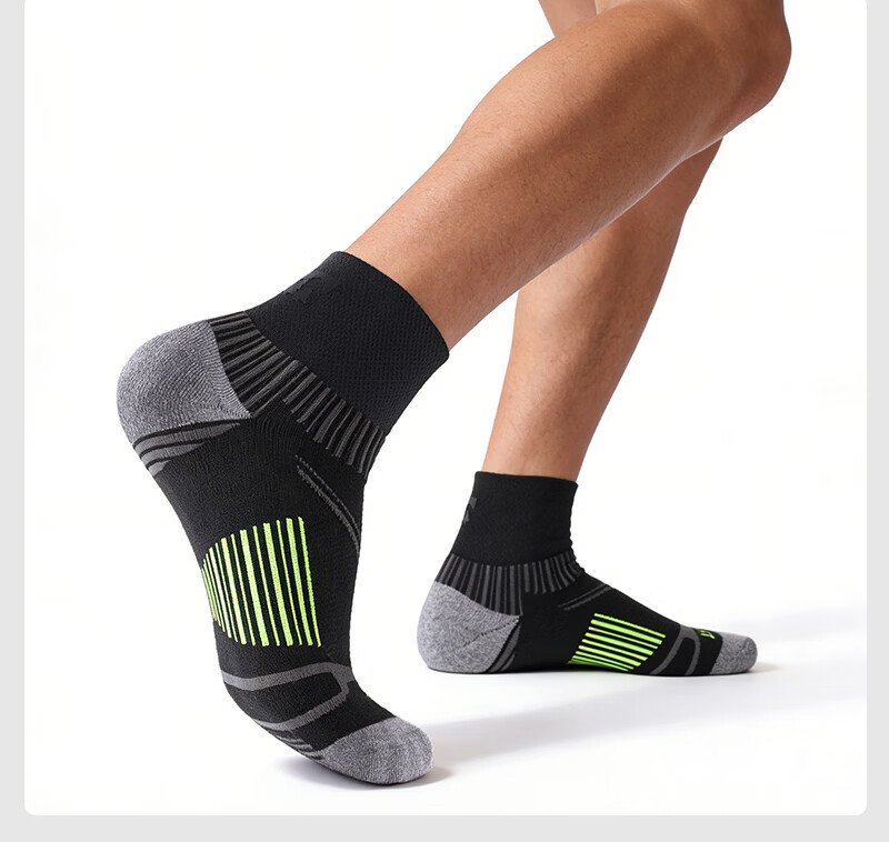 ALPINT MOUNTAIN CoolMax Professional Marathon Running Socks Moisture-Wicking Outdoor Sports Trail Running Socks 22