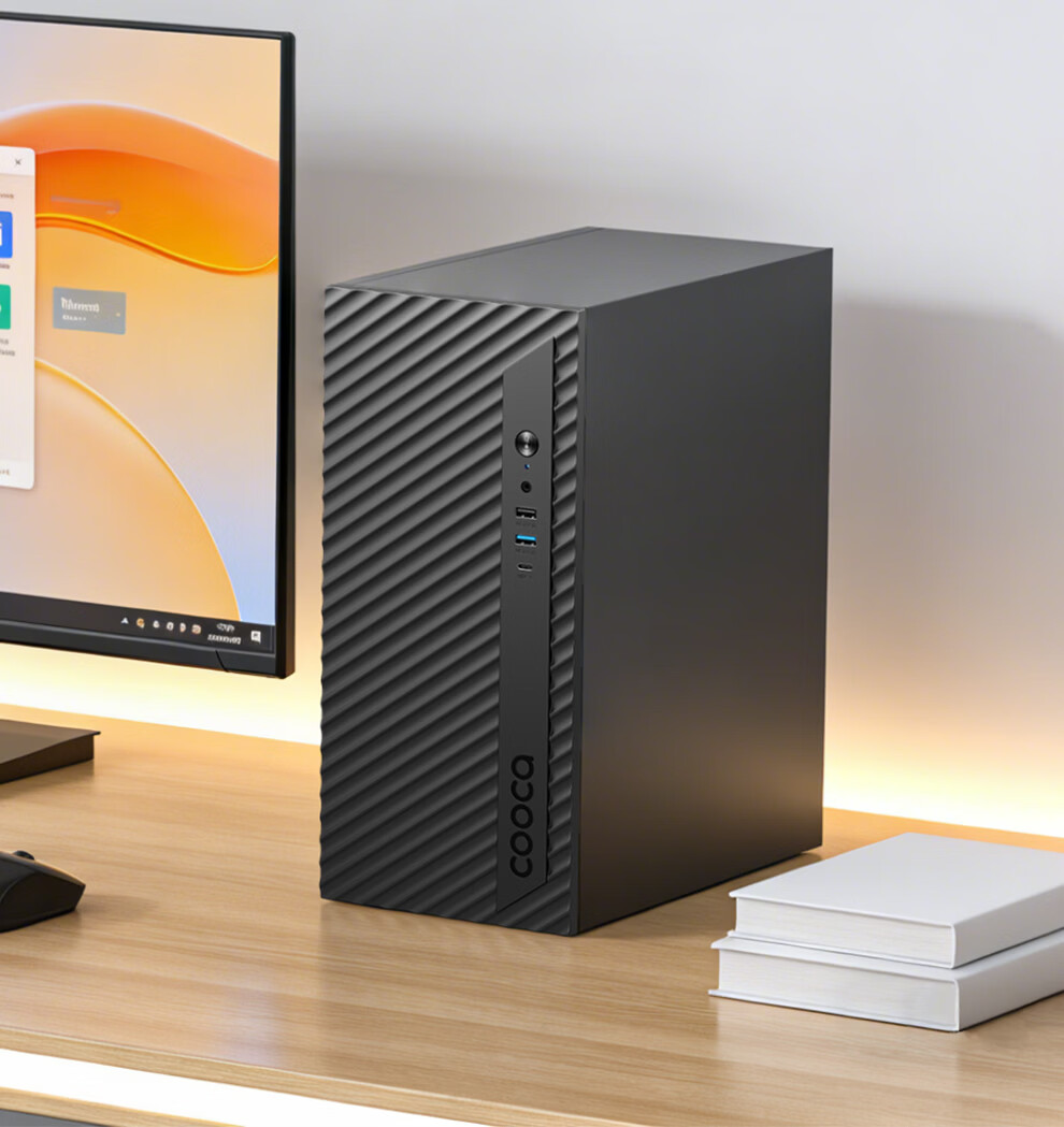 Coocaa Skyworth Desktop Computer Home Business Office Learning Desktop PC Full Set (Intel I5-9500+16GB+512GB+A310-4GB) 2