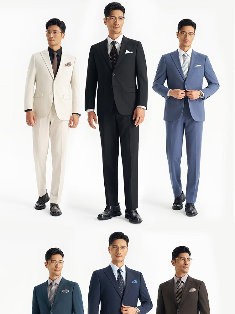 Shirt Lao Luo [President T2] Notched Lapel Zero-Dye Colorfast Easy-Care Business Suit Jacket 247B0S508N 6