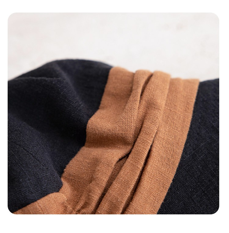 Lagur Breath Forest Natural Ramie Handmade Wide Brim Bucket Hat Women Sun Protection Summer Khaki 26