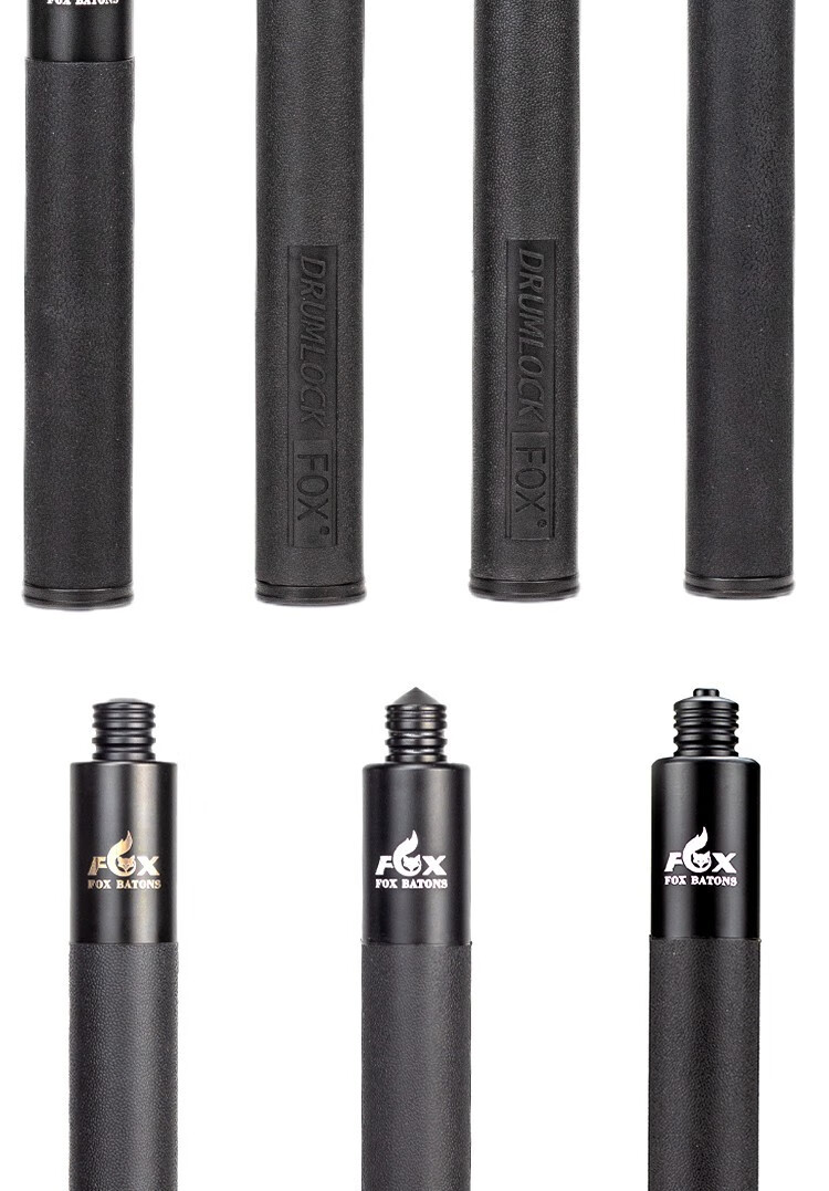 定制 狐狸fox机械甩棍车载重机甩辊甩棒伸缩棍防身武器合法 以下套餐