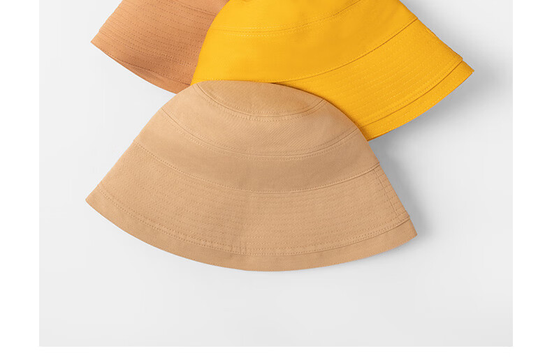 QUEEN.EASY Women's Fisherman Hat Sun Protection Summer Outdoor Beach Compact Versatile Face-Shielding Bucket Hat Sun Hat 10