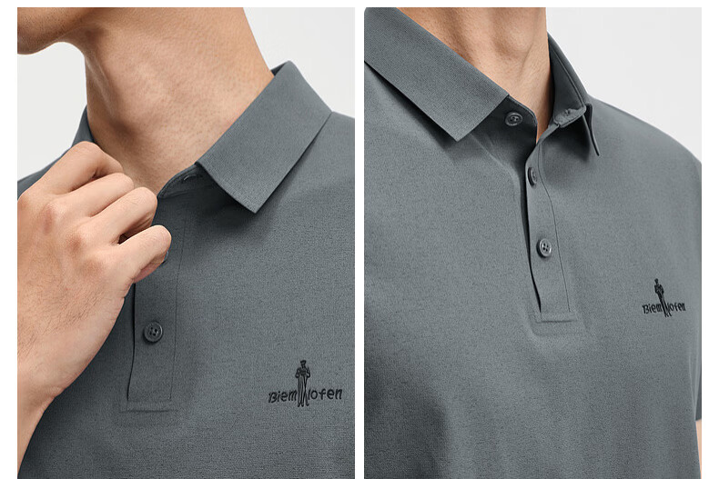 Biyinlefen Extreme Sun Protection T 2026 Spring Summer New Men's Casual Commuter Sweat-Resistant Sun Protection Short Sleeve Polo Shirt 19