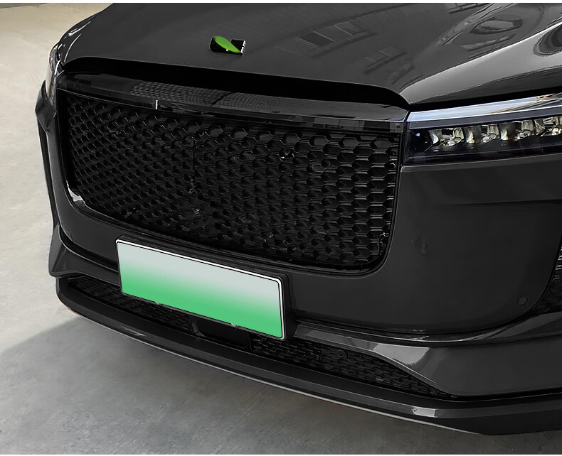 理想one/l9黑武士改装车窗饰条镀铬条黑化行李架车标2021汽车专用品