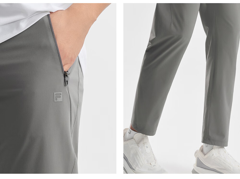 FILA Wang Yang Edition Men's Lightweight Woven Pants 2026 Summer Comfortable Fitness Sports Trousers 14