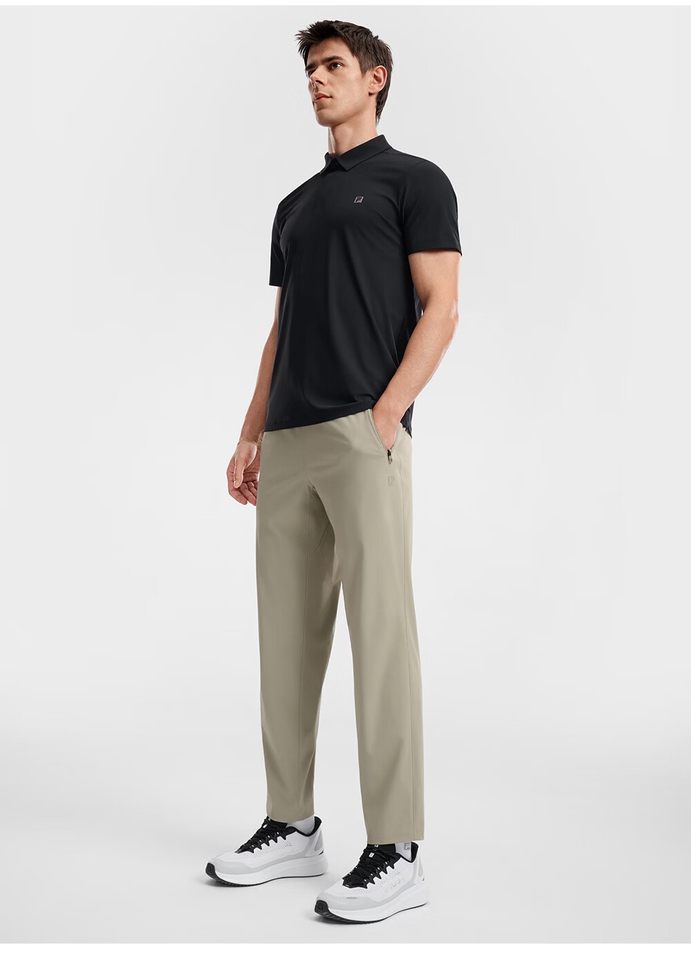 FILA Men's Dynamic Knit Pants 2026 Summer New Sports Pants UV Protection Cooling Straight-Leg Trousers 19