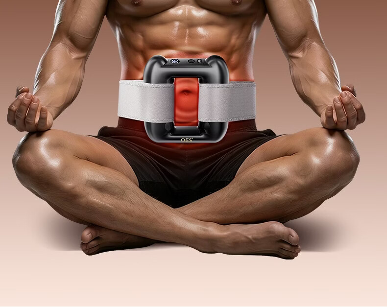OES Fascia Ring Fat Burning Machine Lazy Weight Loss Slimming Belly Massage Waist Belt Home Fitness Device Abdominal Vibration Massager 21