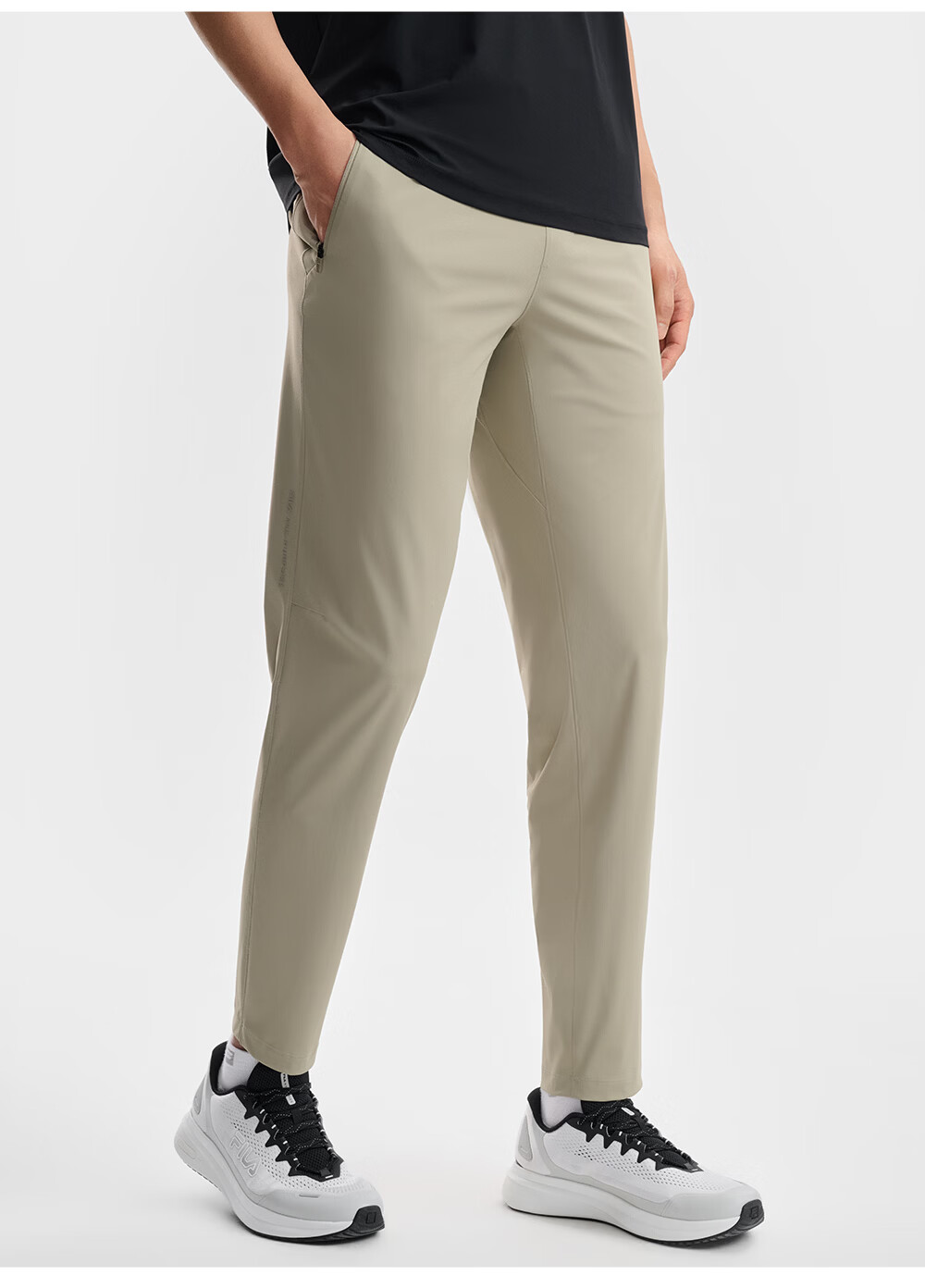 FILA Men's Dynamic Knit Pants 2026 Summer New Sports Pants UV Protection Cooling Straight-Leg Trousers 18