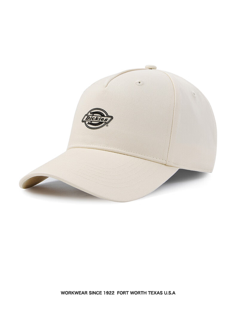Dickies Deep Crown Hard Top Baseball Cap Small Face Unisex Sun Protection Outdoor Beige Duckbill Hat 15