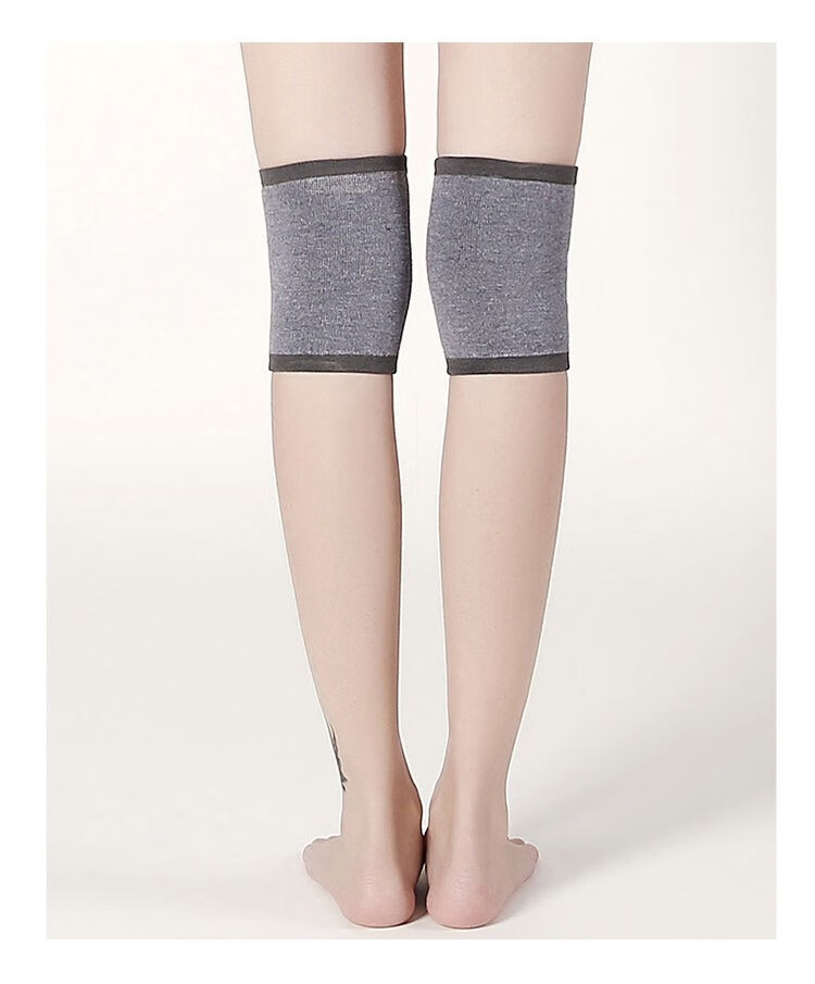 护膝运动跳舞女孩夏季护膝防滑款弹力专用运动夏款舞蹈夏天定制驼色一