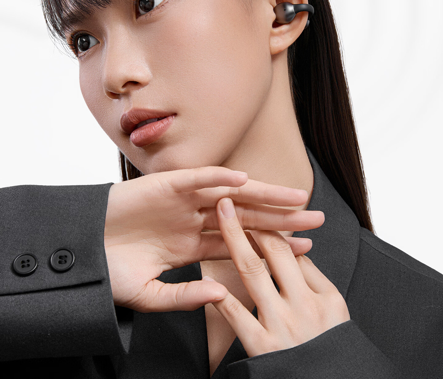 HP [2026 Latest Model | Berlin Sound] Bluetooth Clip-On Sports Wireless Call Noise-Cancelling Bone Conduction Headphones for Running with Long Battery Life and Comfortable Non-In-Ear Design 9