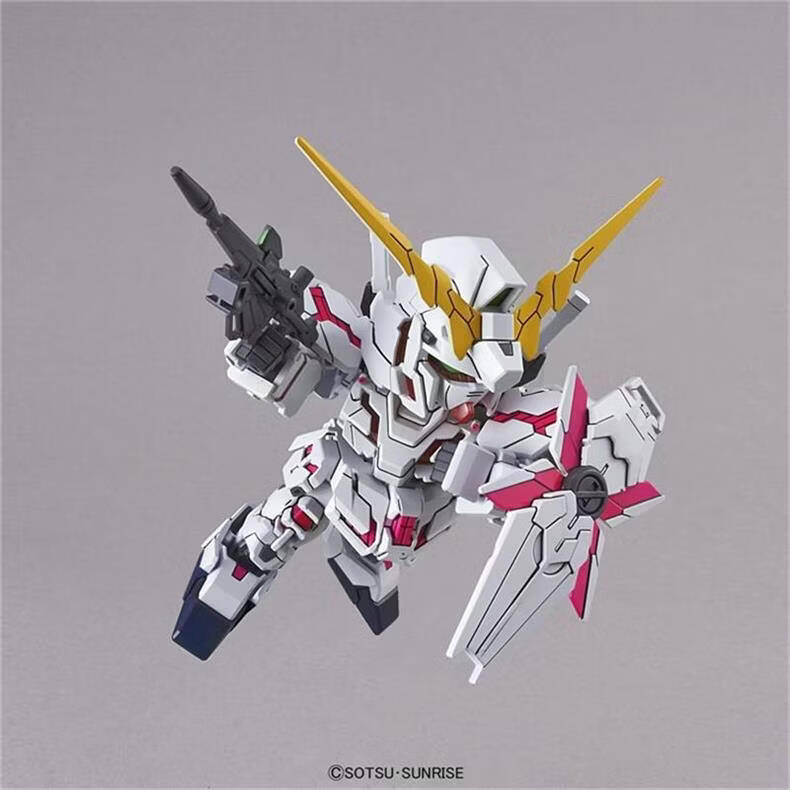 Bandai SD EX BB Warrior Unicorn Gundam (Destroy Mode) Model Kit Toy Children's Day Gift 2