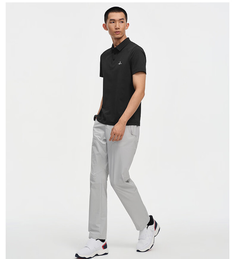 Biyinlefen Extreme Sun Protection T 2026 Spring Summer New Men's Casual Commuter Sweat-Resistant Sun Protection Short Sleeve Polo Shirt 10