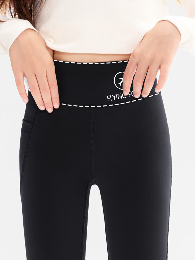 Bingxue Cotton Children's Shark Pants Girls Flared Pants Spring Summer Ice Silk High Waist Quick-Dry Kids Sports Yoga Trousers 8