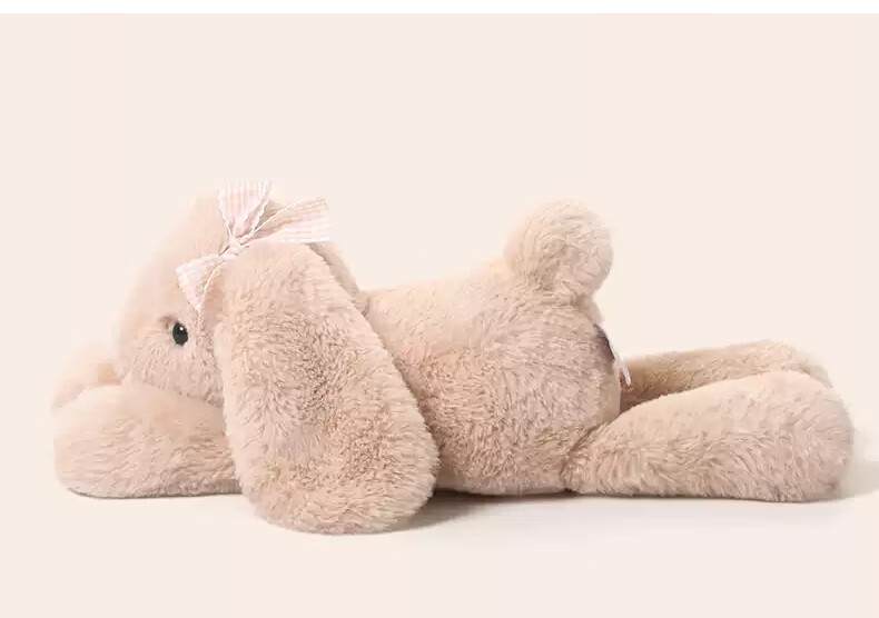 Beishangxing Little Rabbit Plush Doll Pillow, Children's Birthday Gift for Girls, Sleeping Companion Stuffed Toy Rabbit 12
