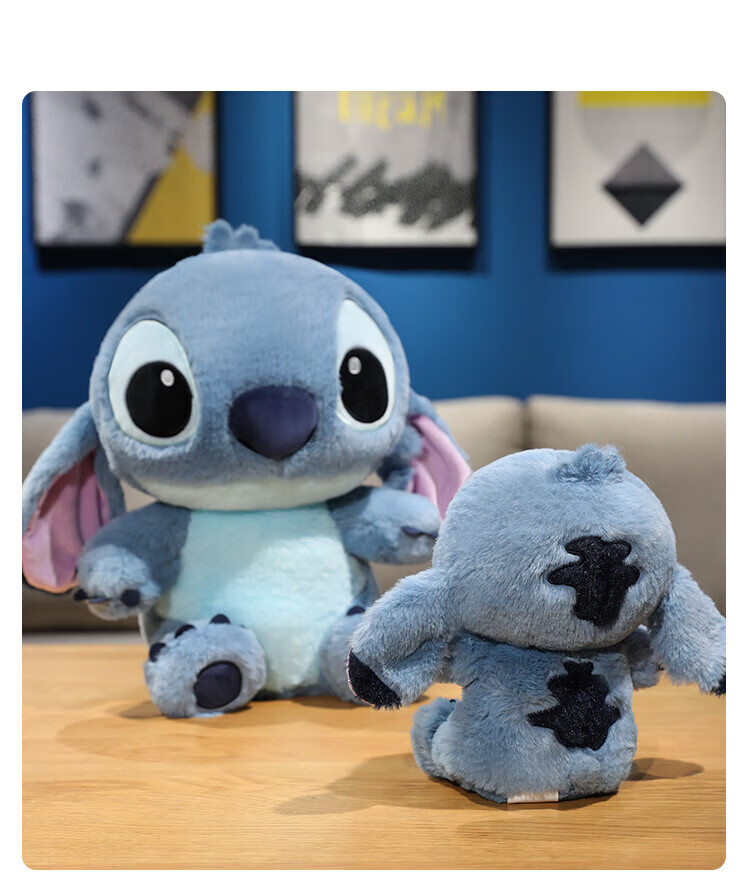 Disney Stitch Plush Toy Doll Pillow Birthday Children's Day Gift for Boys and Girls 11