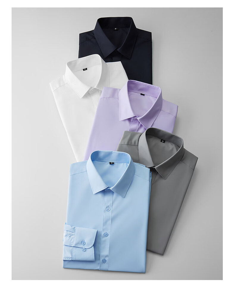 Romon Modal Men's Business Short Sleeve Non-Iron Dress Shirt Summer Thin Formal White XL 17