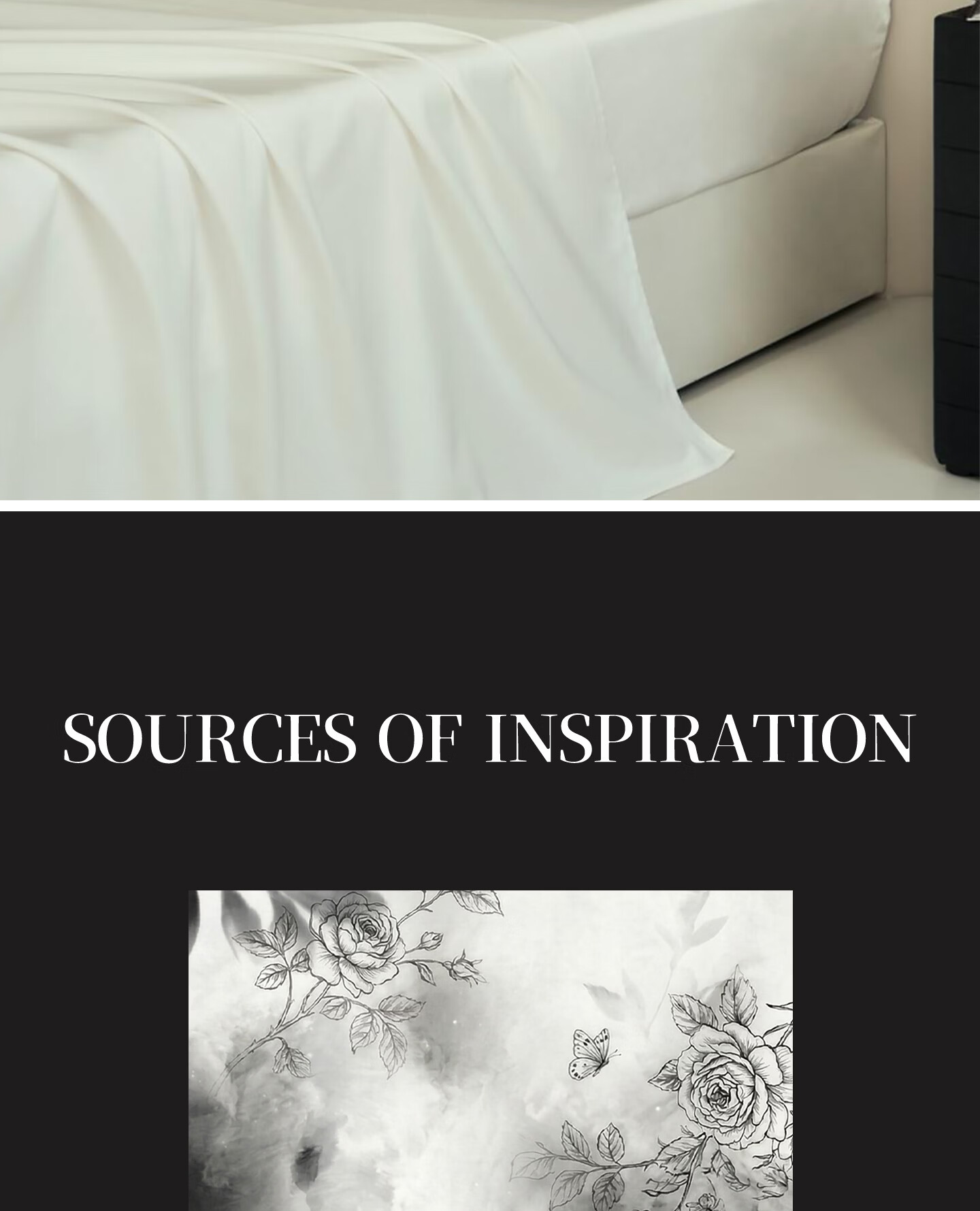 JIEBO 100-Piece Four-Piece Bedding Set 100% Cotton Class A High-End Luxury Home Collection [Designer Edition] Bed Sheet 200*230 Black 3