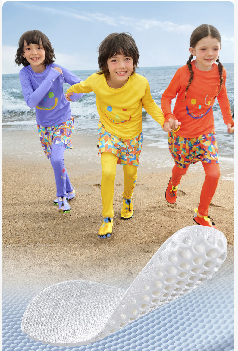 Kocotree KK Tree Kids Creek Shoes Bright Color Baby Beach Swimming Shoes Non-Slip Cut-Resistant Sandals 14