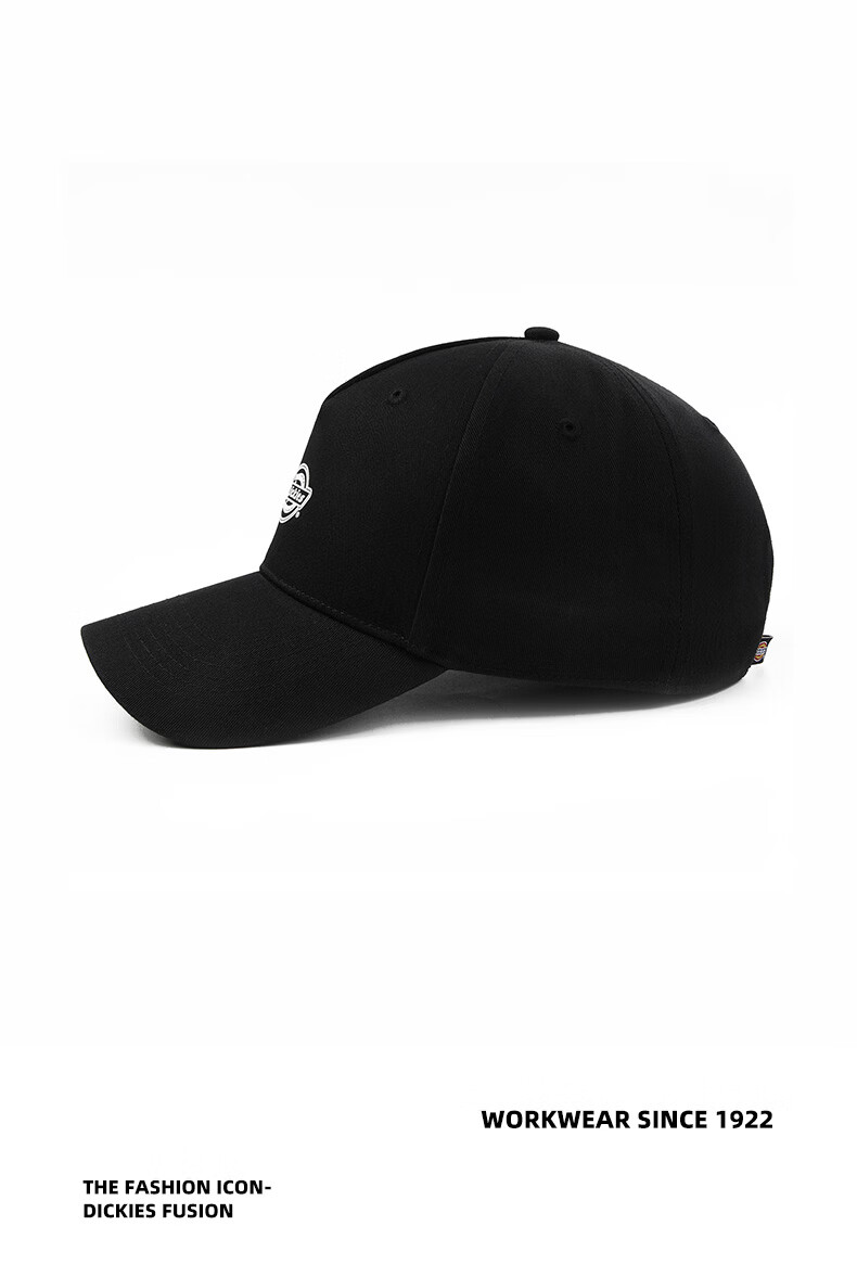 Dickies Deep Crown Hard Top Baseball Cap Small Face Unisex Sun Protection Outdoor Beige Duckbill Hat 11
