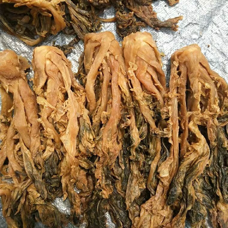 惠州矮陂甜梅菜干 梅菜农家腌菜甜 扣肉梅菜广东特产甜梅菜芯 菜芯400