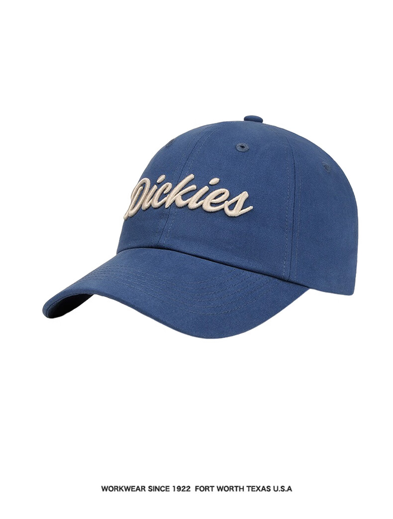 Dickies Casual Retro Baseball Cap Unisex Embroidered Letter New Duckbill Hat Yellow 17