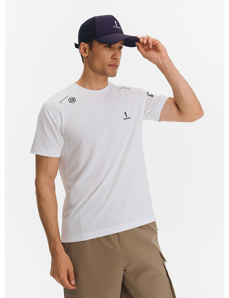 Biyinlefen Golf [UV Protection Quick-Dry] 2026 Spring New Men's Sports Casual Stretch Comfortable Breathable Skin-Friendly Crew Neck Short Sleeve T-Shirt 2