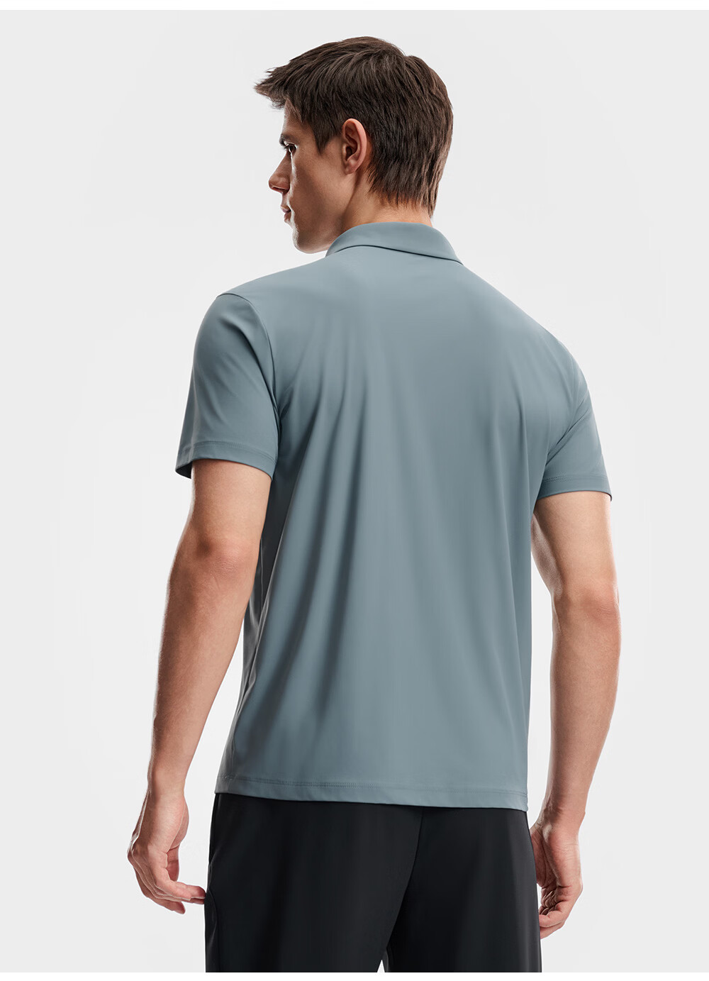 FILA Official Men's Knitted Short Sleeve Polo Shirt 2026 Summer New Fitness Sports Sun Protection Top 21