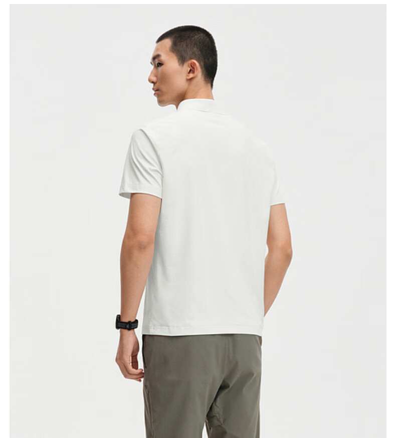 Biyinlefen Extreme Sun Protection T 2026 Spring Summer New Men's Casual Commuter Sweat-Resistant Sun Protection Short Sleeve Polo Shirt 13
