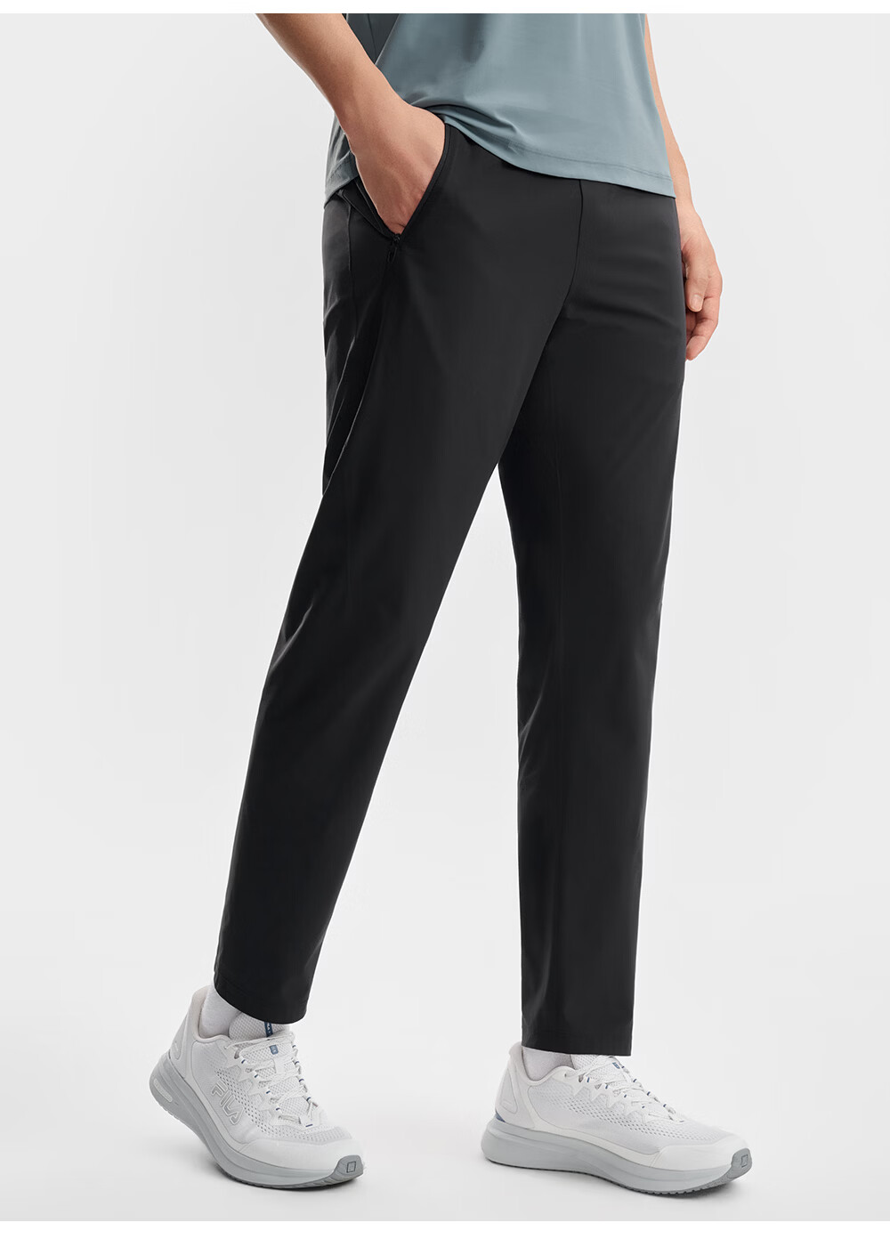 FILA Wang Yang Edition Men's Lightweight Woven Pants 2026 Summer Comfortable Fitness Sports Trousers 7