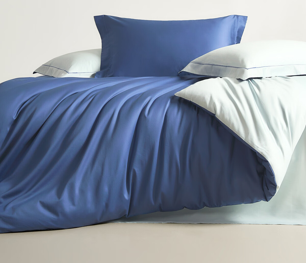 JIEBO 100pcs Four-Piece Set 100% Cotton Class A High-End Luxury Bedding Set with Fitted Sheet (Duvet Cover 200x230cm) 14