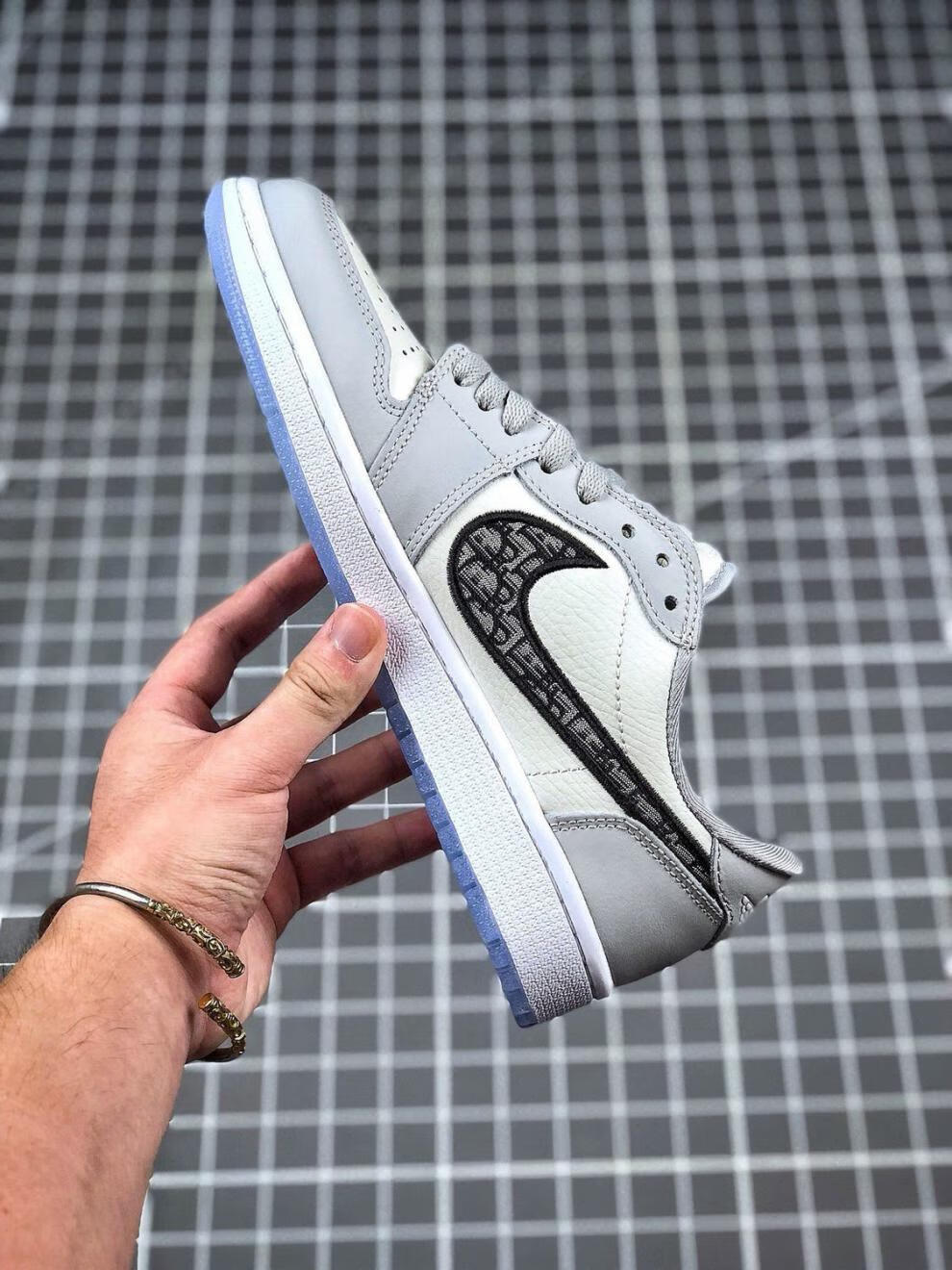 uosu新品莆田纯原男鞋aj 小迪澳aj1低帮联名头层男女款低帮板鞋乔1