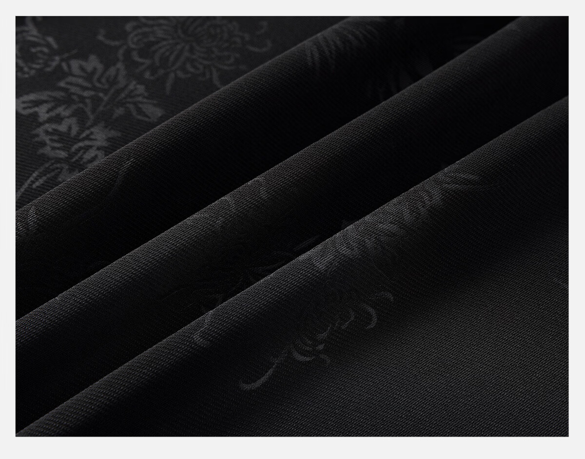 Cypress Jacquard High-Waist A-Line Mid-Length Skirt with Pockets for Women 2026 Summer New Chinese Style 11