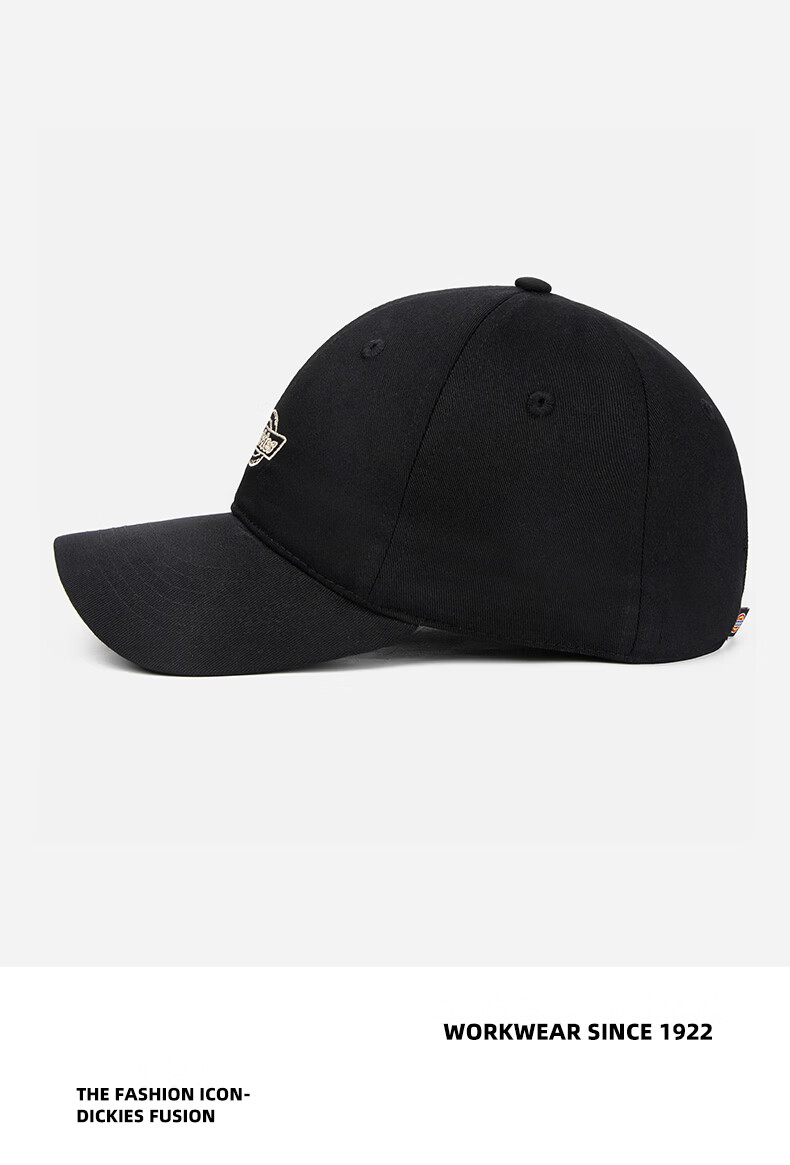 Dickies American Style Pure Cotton Baseball Cap Unisex Soft Top Duckbill Hat New Outdoor Sunshade Sun Protection Hat Gray Blue 5
