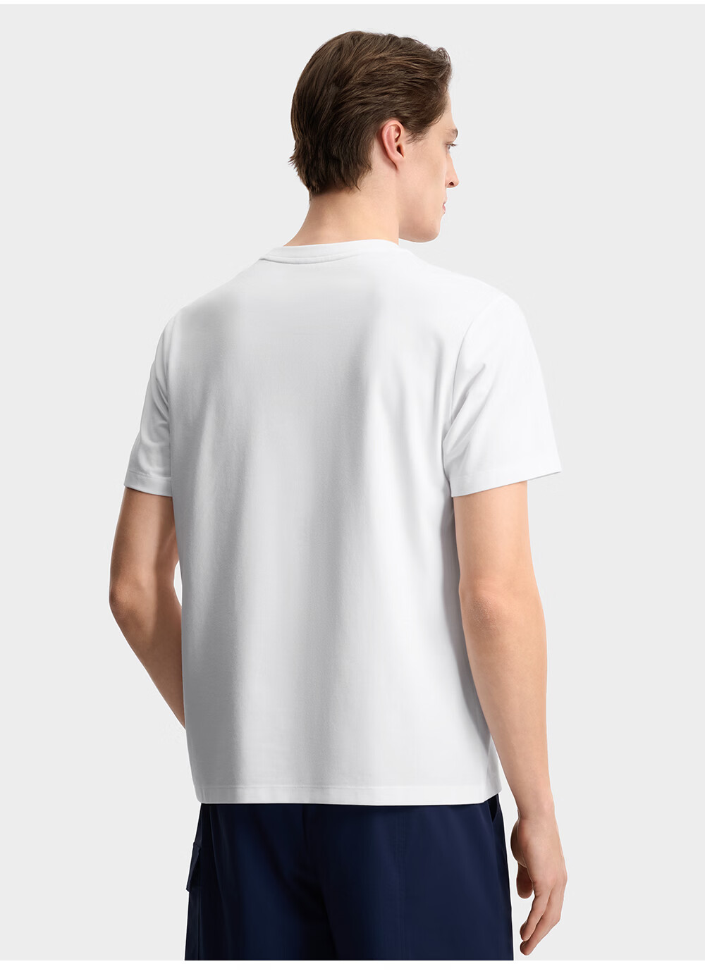 FILA Official Men's Knitted Short Sleeve Shirt 2026 Summer New Casual Cool Comfortable Dry Embroidered T-Shirt 6