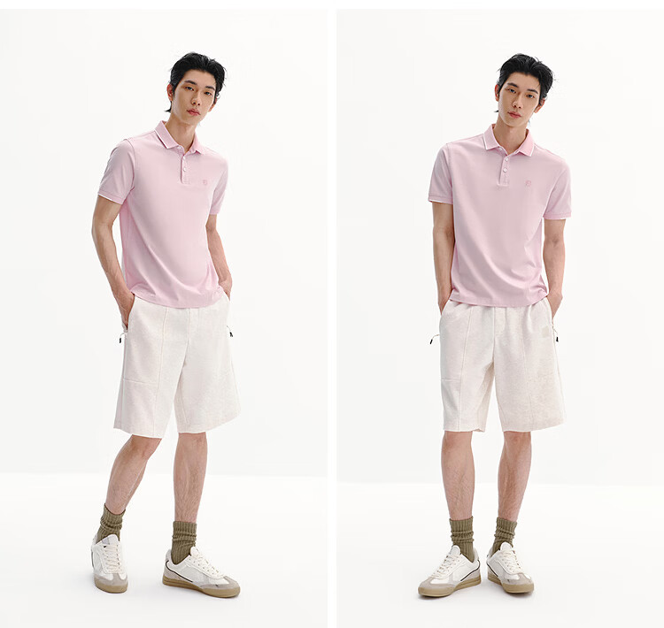 Semir Mall Same Style | Men's Summer 2026 Cooling Breathable Short Sleeve Polo Shirt Commuter Top 101326115102 12