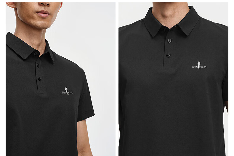 Biyinlefen Extreme Sun Protection T 2026 Spring Summer New Men's Casual Commuter Sweat-Resistant Sun Protection Short Sleeve Polo Shirt 11