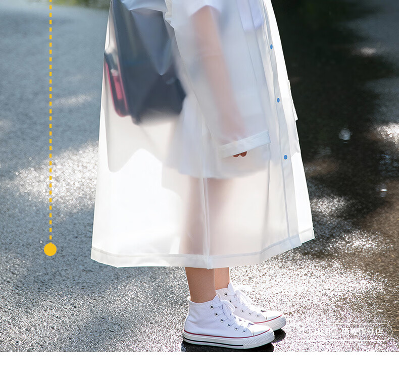 Yucheng 2026 New Disposable Children's Raincoat for Primary School Students with Backpack Slot, Long Thickened Portable Travel Raincoat 13
