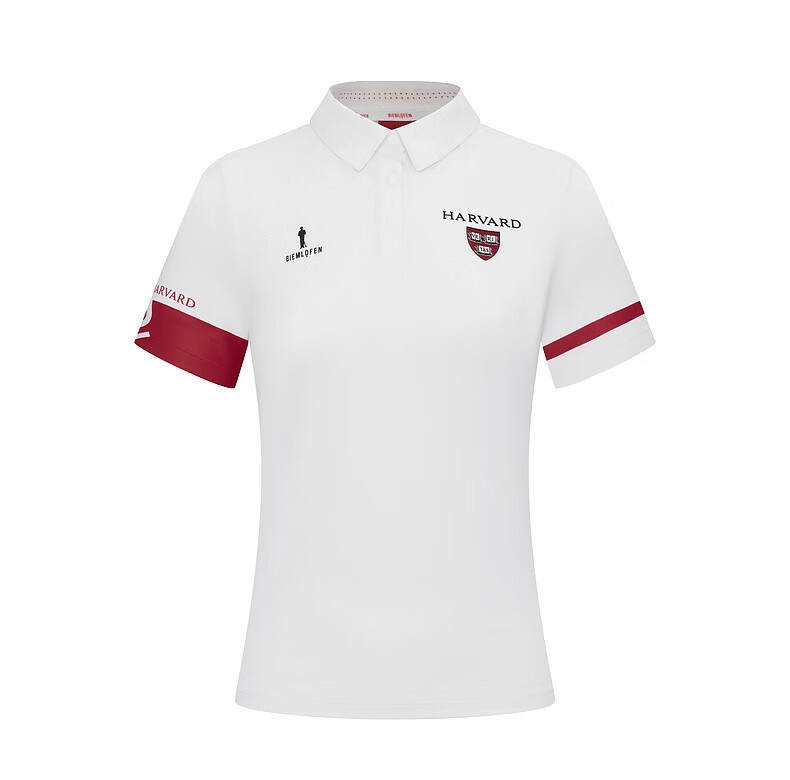 Biyinlefen Golf [Harvard Collaboration] 2025 Spring/Summer New Women's Vintage Collegiate Casual Sports High-End Polo Shirt 14