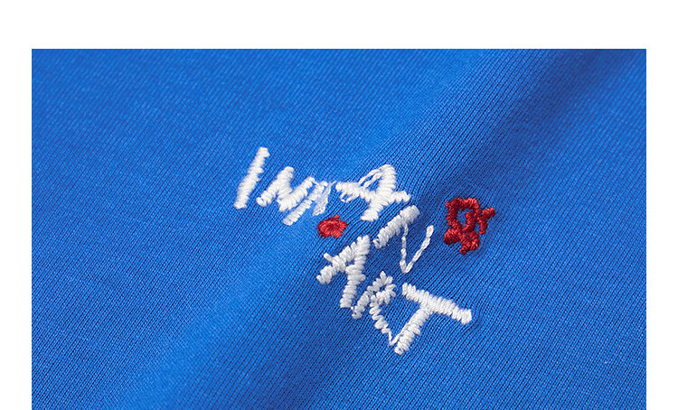 INMAN Classic Cotton Embroidered Crew Neck Short Sleeve T-Shirt Spring 2026 Women's Casual Basic Pearl White M 5