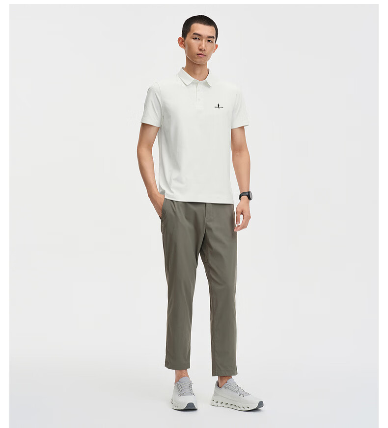 Biyinlefen Extreme Sun Protection T 2026 Spring Summer New Men's Casual Commuter Sweat-Resistant Sun Protection Short Sleeve Polo Shirt 14