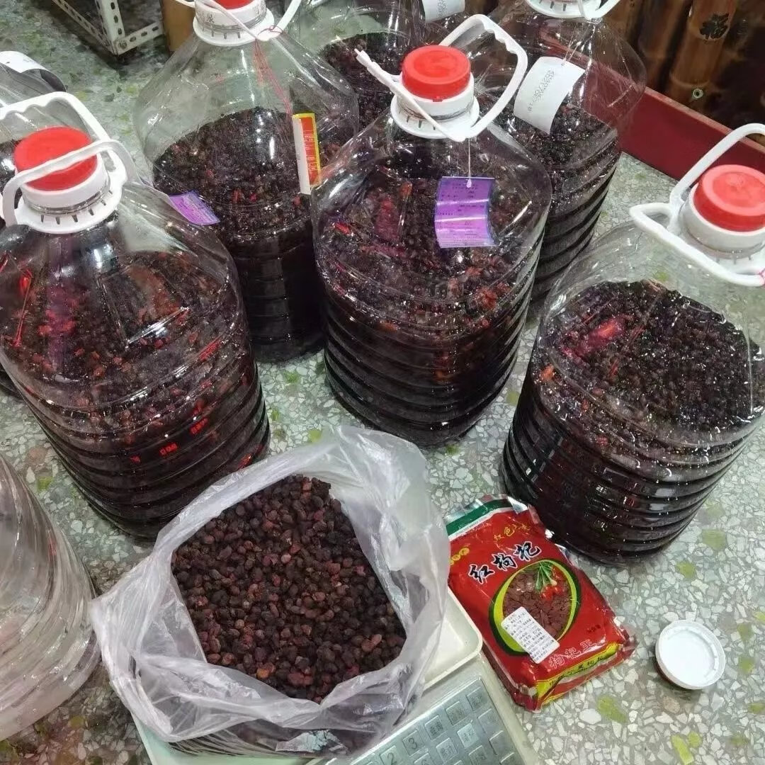 北京同仁堂原料稔子酒正宗两广三蒸三晒5斤10斤桶装农家自制果酒酿酒