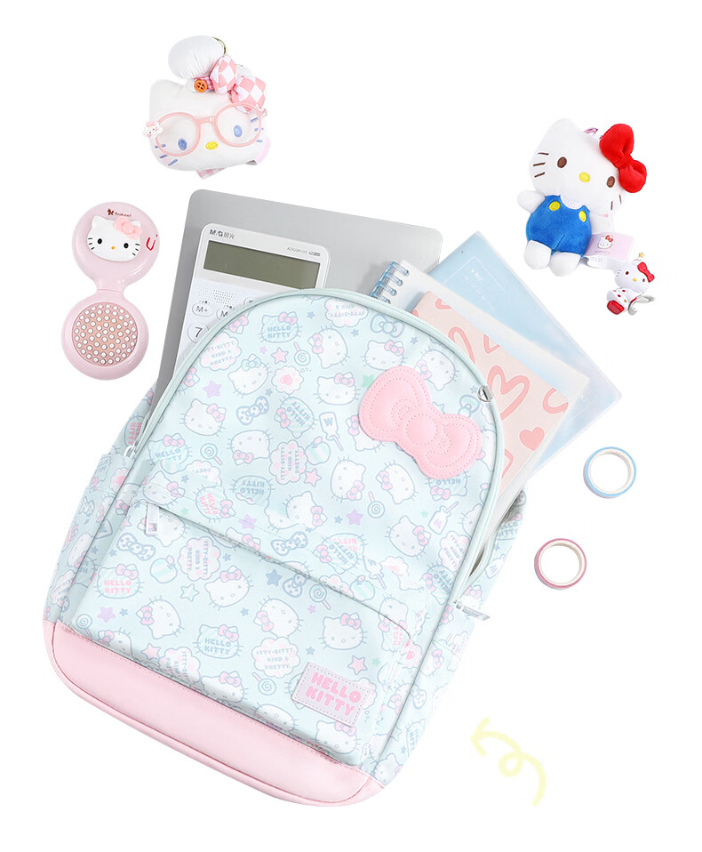 Hello Kitty Backpack for Middle and High School Students 2026 New Stylish Unique High-Value Girls Lightweight Large Capacity Shoulder Bag 8